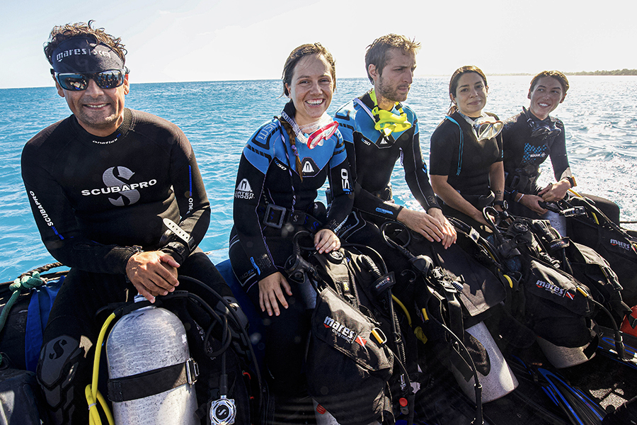 Go dive!